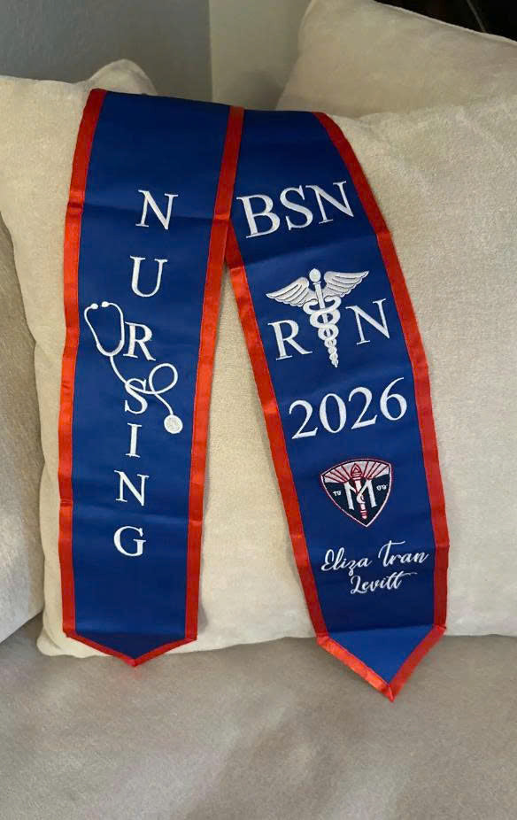 Custom Graduation Stole