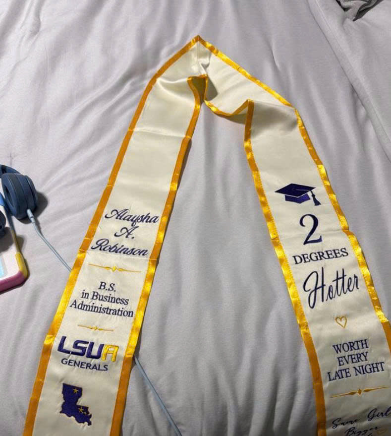 Custom Graduation Stole