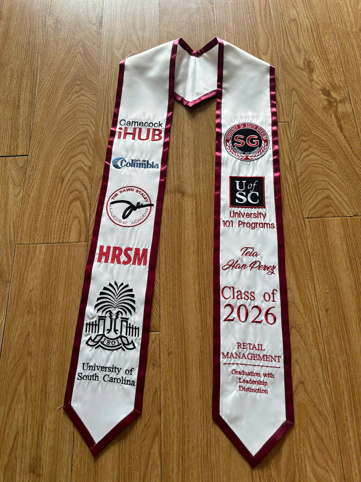 Custom Graduation Stole
